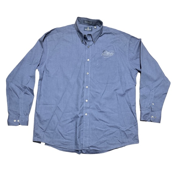 bill blass Other - Bill Blass Premium Blue Button Down Long Sleeve Shirt XL